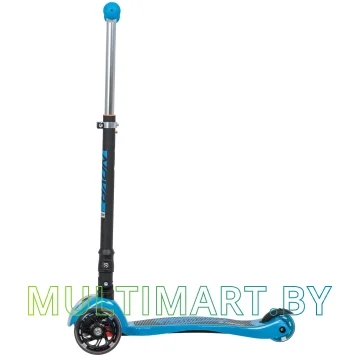 Самокат Novatrack RainBow Start Folding 120F.NRAINBOW.BL20 (голубой, 2020) картинка 3